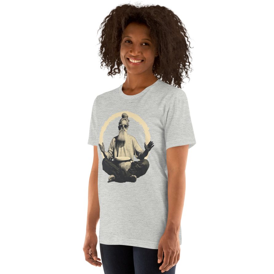 Paul the Hermit Unisex t-shirt - ATHLETIC GREY - Image 3