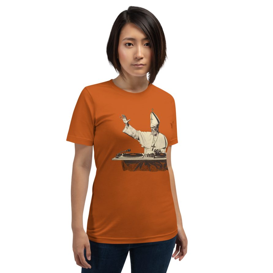 Gregory the Great Unisex t-shirt - AUTUMN - Image 4