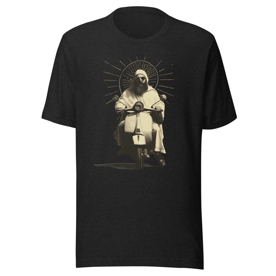 St. Christopher Unisex t-shirt - BLACK HEATHER
