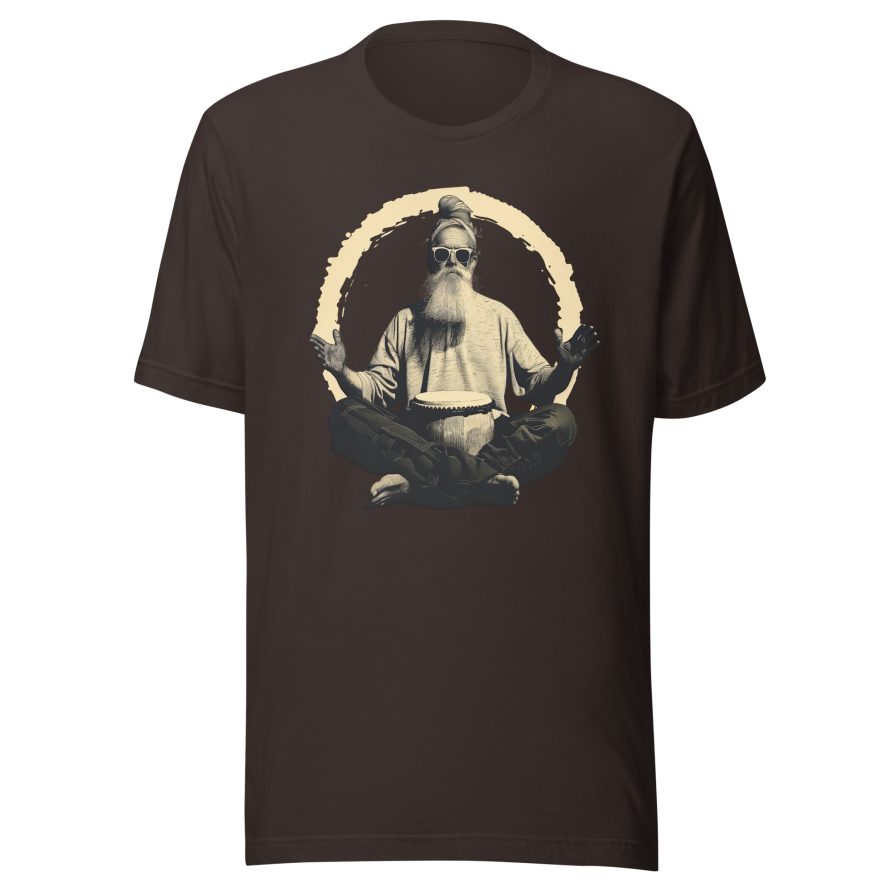 Paul the Hermit Unisex t-shirt - BROWN