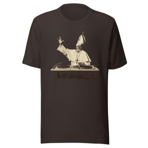 Gregory the Great Unisex t-shirt - BROWN
