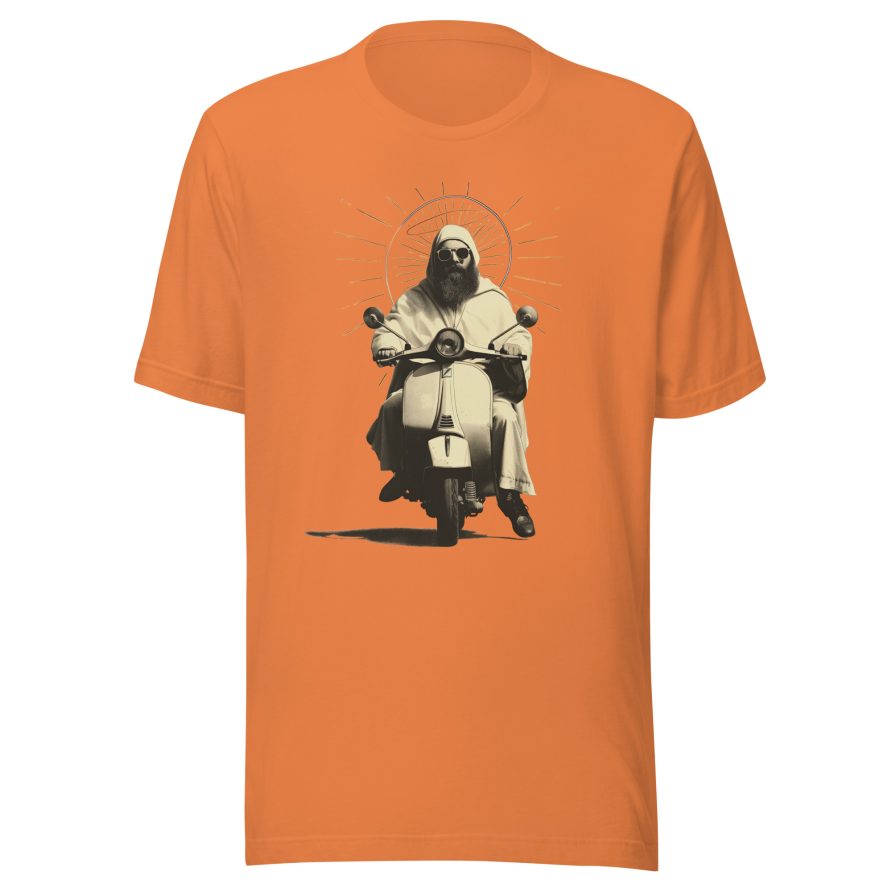 St. Christopher Unisex t-shirt – BURNT ORANGE