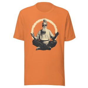 Paul the Hermit Unisex t-shirt - BURNT ORANGE