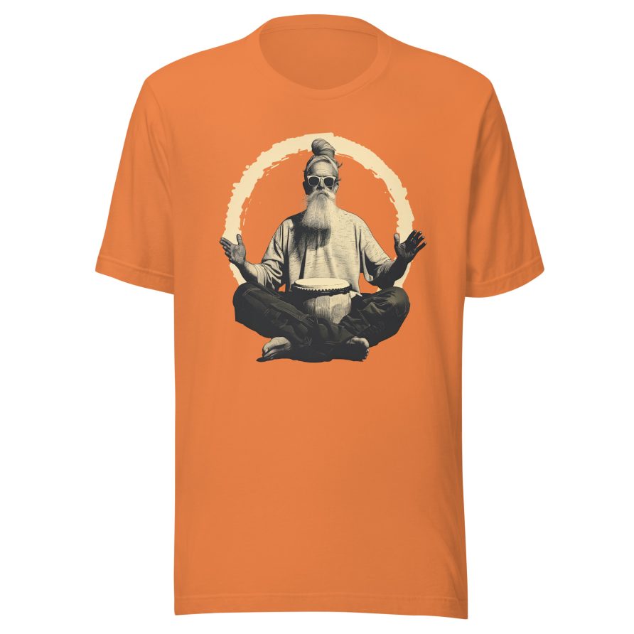 Paul the Hermit Unisex t-shirt - BURNT ORANGE