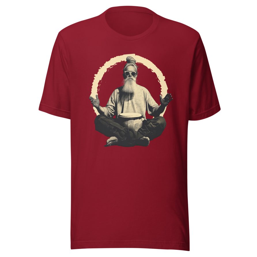 Paul the Hermit Unisex t-shirt - CARDINAL - Image 5