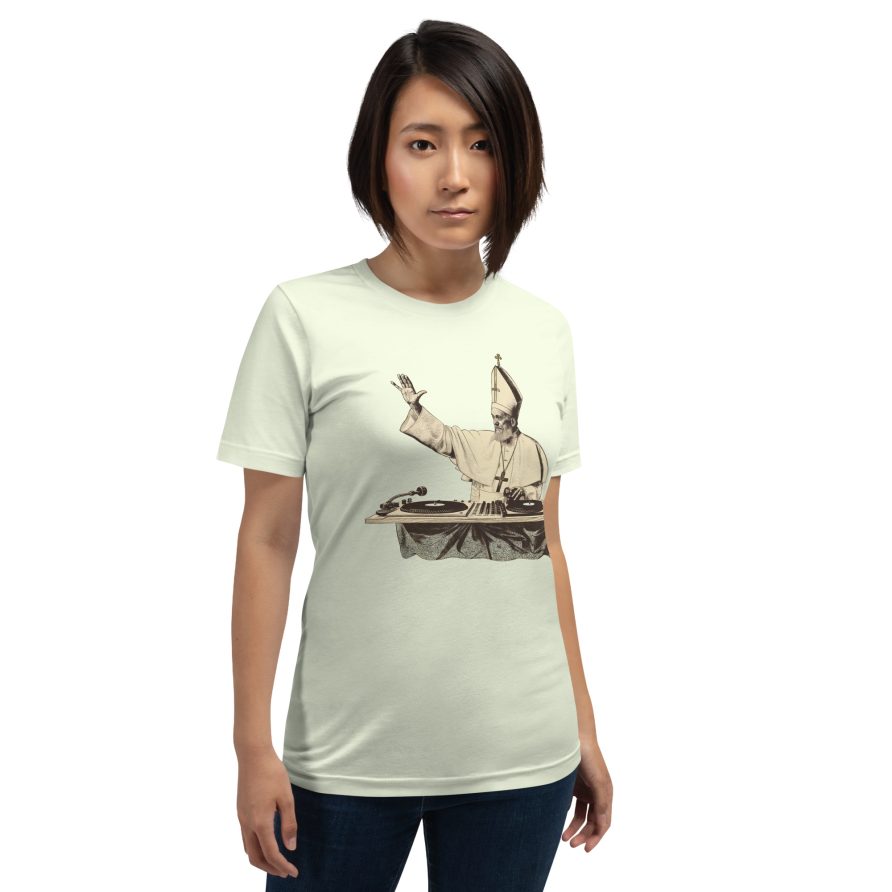 Gregory the Great Unisex t-shirt - CITRON - Image 2