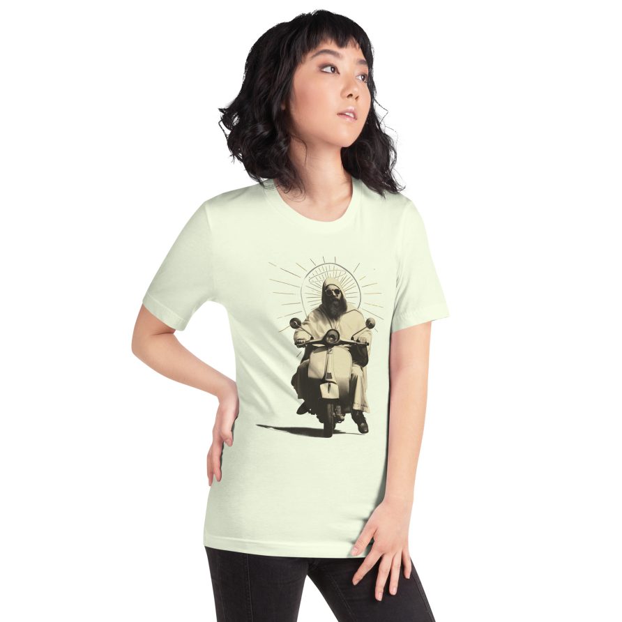 St. Christopher Unisex t-shirt - CITRON - Image 4