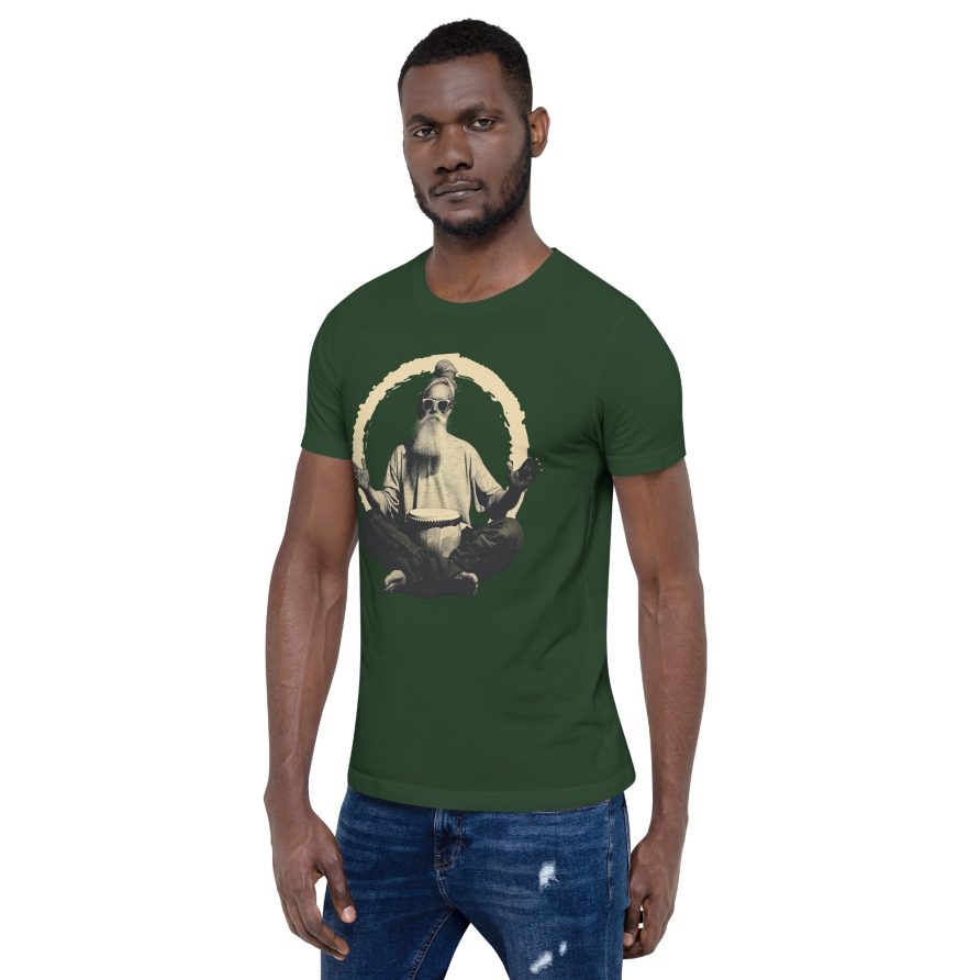 Paul the Hermit Unisex t-shirt - FOREST - Image 4