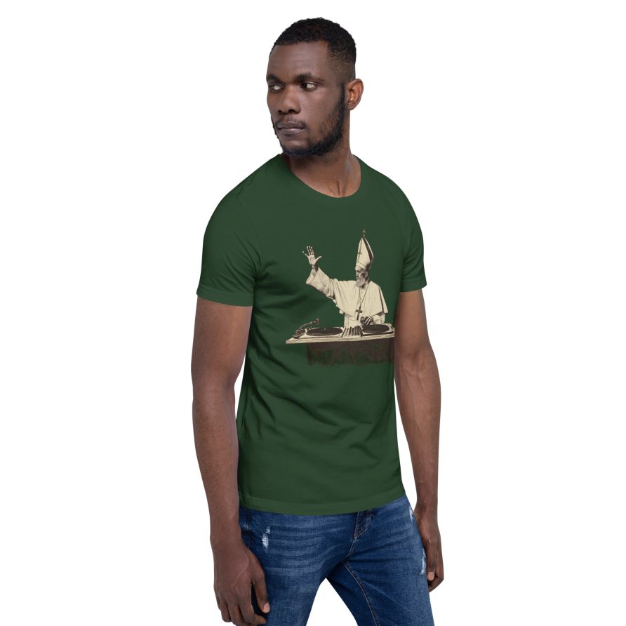 Gregory the Great Unisex t-shirt - FOREST - Image 2