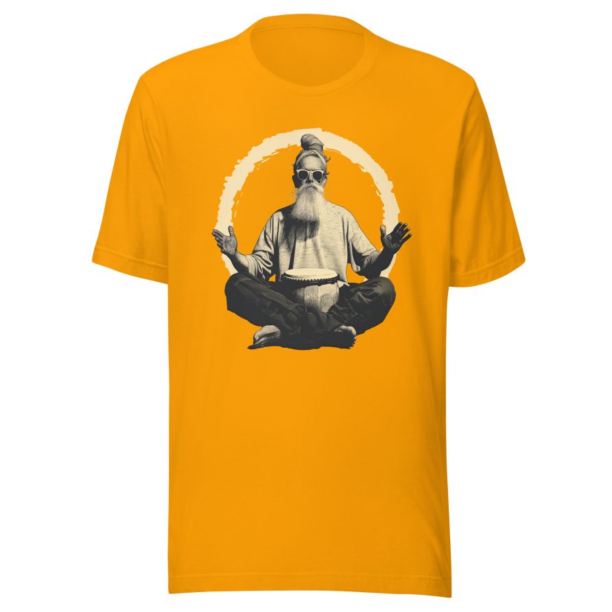 Paul the Hermit Unisex t-shirt - GOLD - Image 5
