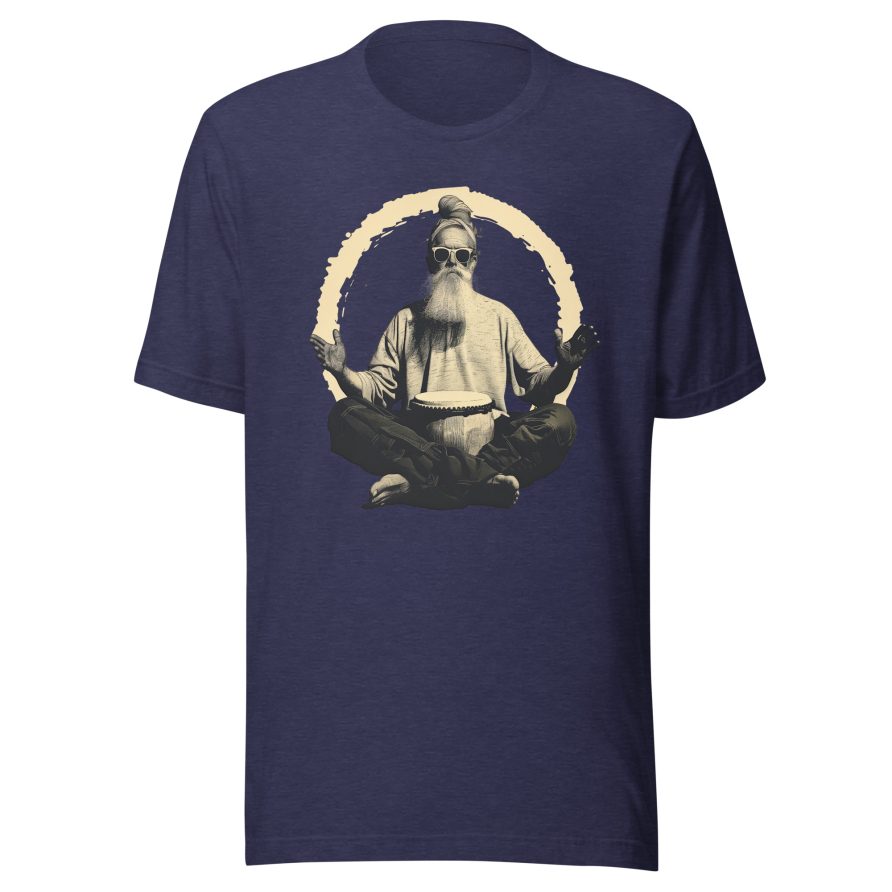 Paul the Hermit Unisex t-shirt - HEATHER MIDNIGHT NAVY