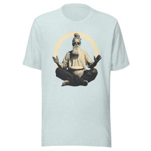 Paul the Hermit Unisex t-shirt - HEATHER PRISM ICE BLUE