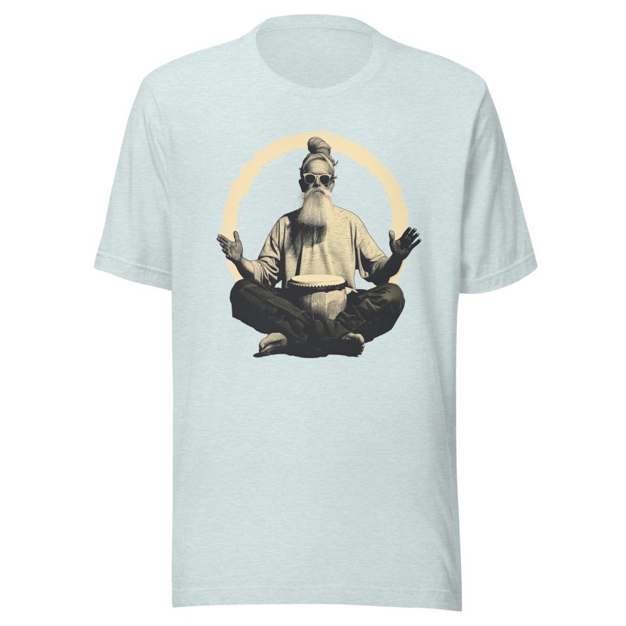 Paul the Hermit Unisex t-shirt - HEATHER PRISM ICE BLUE