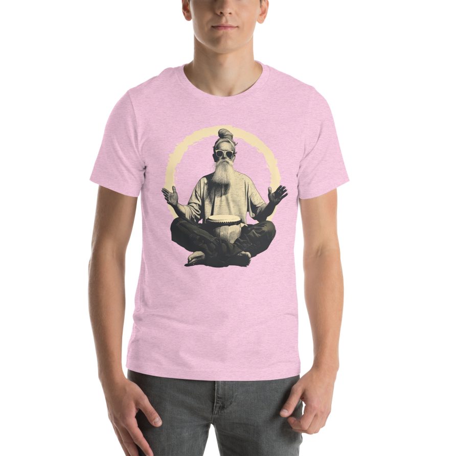 Paul the Hermit Unisex t-shirt - HEATHER PRISM LILAC - Image 3