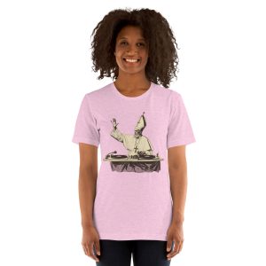 Gregory the Great Unisex t-shirt - HEATHER PRISM LILAC - Image 3