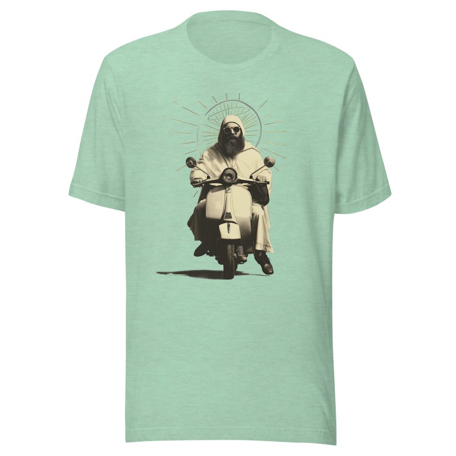 St. Christopher Unisex t-shirt - HEATHER PRISM MINT