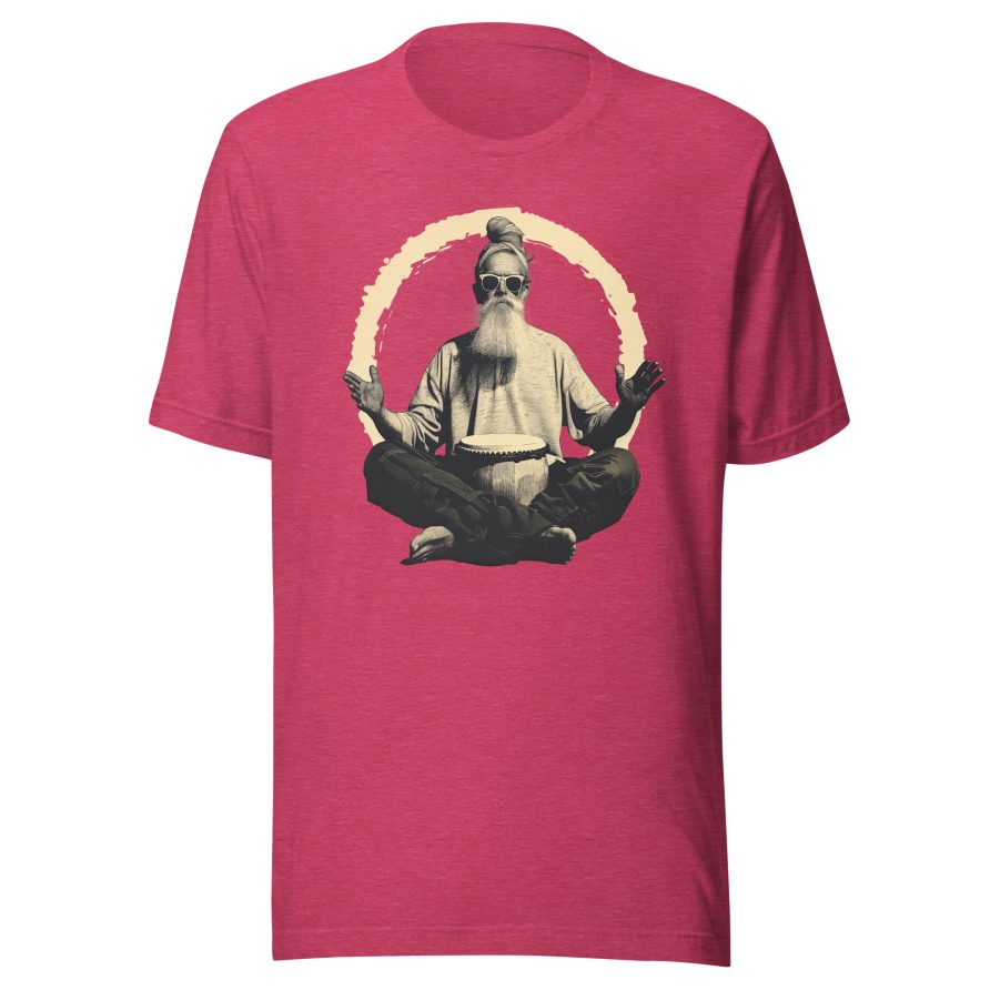Paul the Hermit Unisex t-shirt - HEATHER RASPBERRY