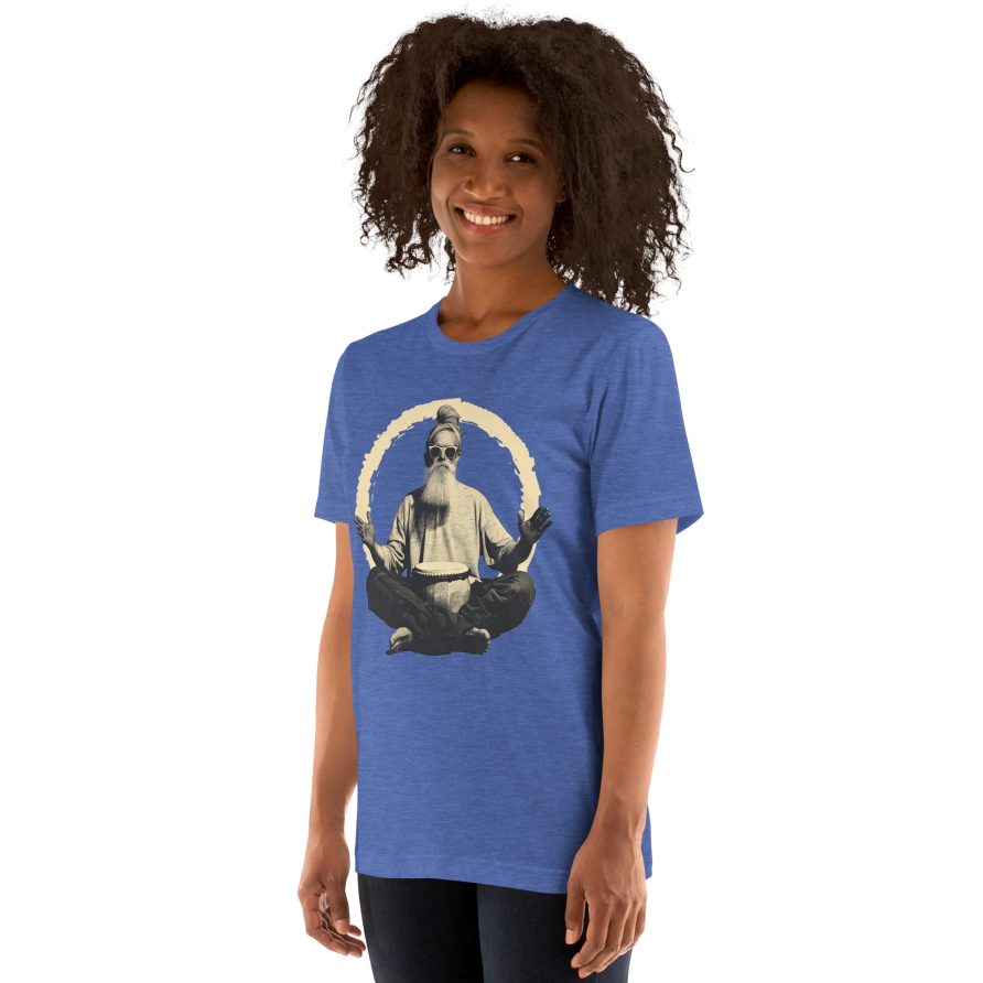 Paul the Hermit Unisex t-shirt - HEATHER TRUE ROYAL