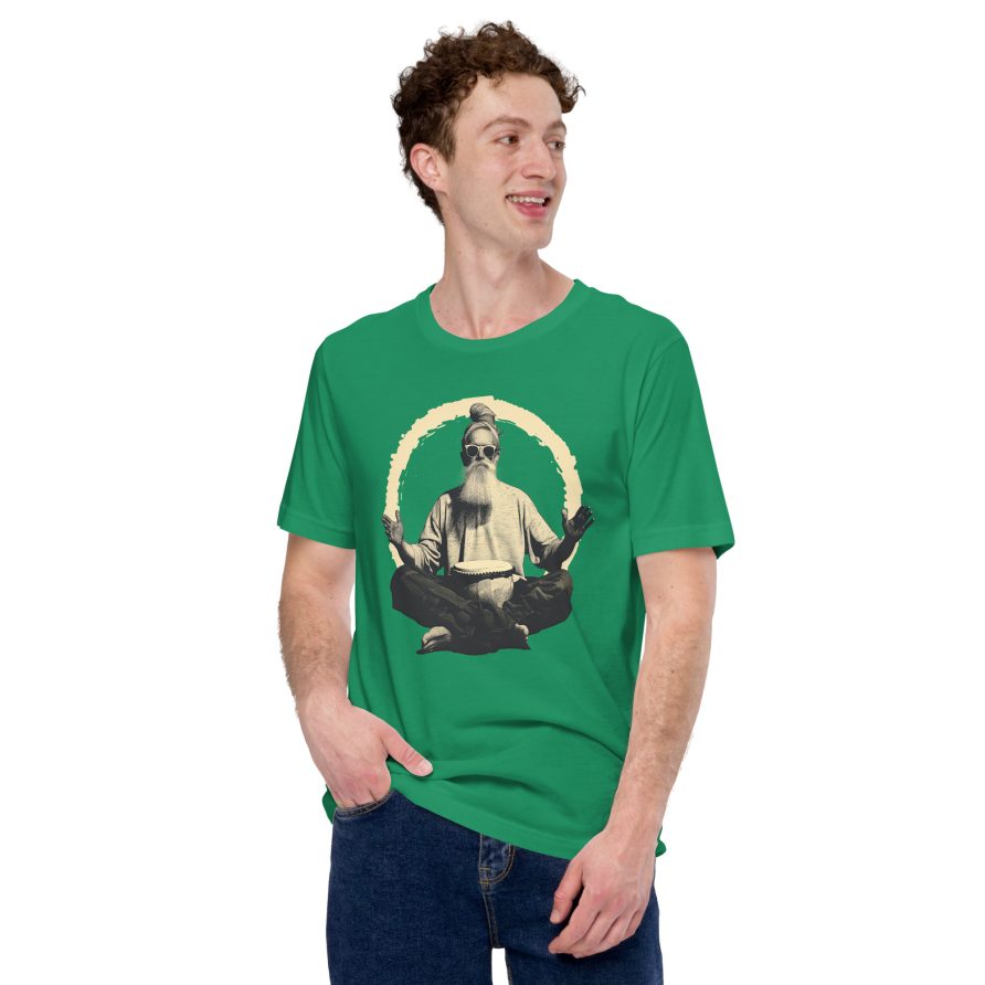 Paul the Hermit Unisex t-shirt - KELLY - Image 2