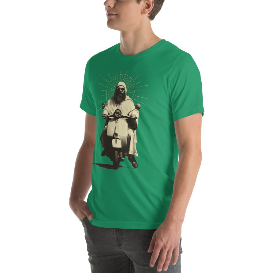 St. Christopher Unisex t-shirt - KELLY - Image 2