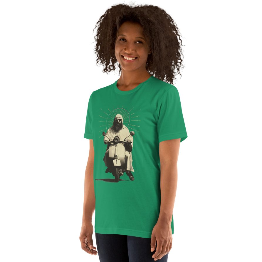 St. Christopher Unisex t-shirt - KELLY - Image 4