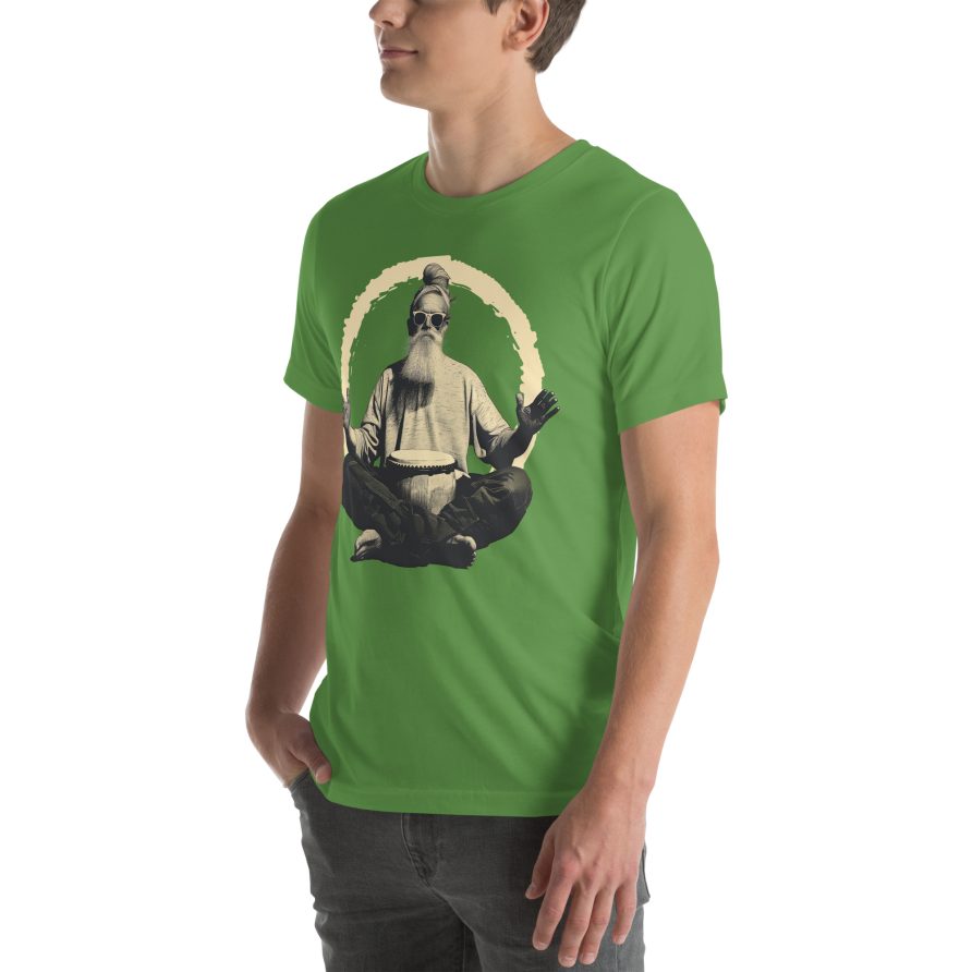 Paul the Hermit Unisex t-shirt - LEAF - Image 4