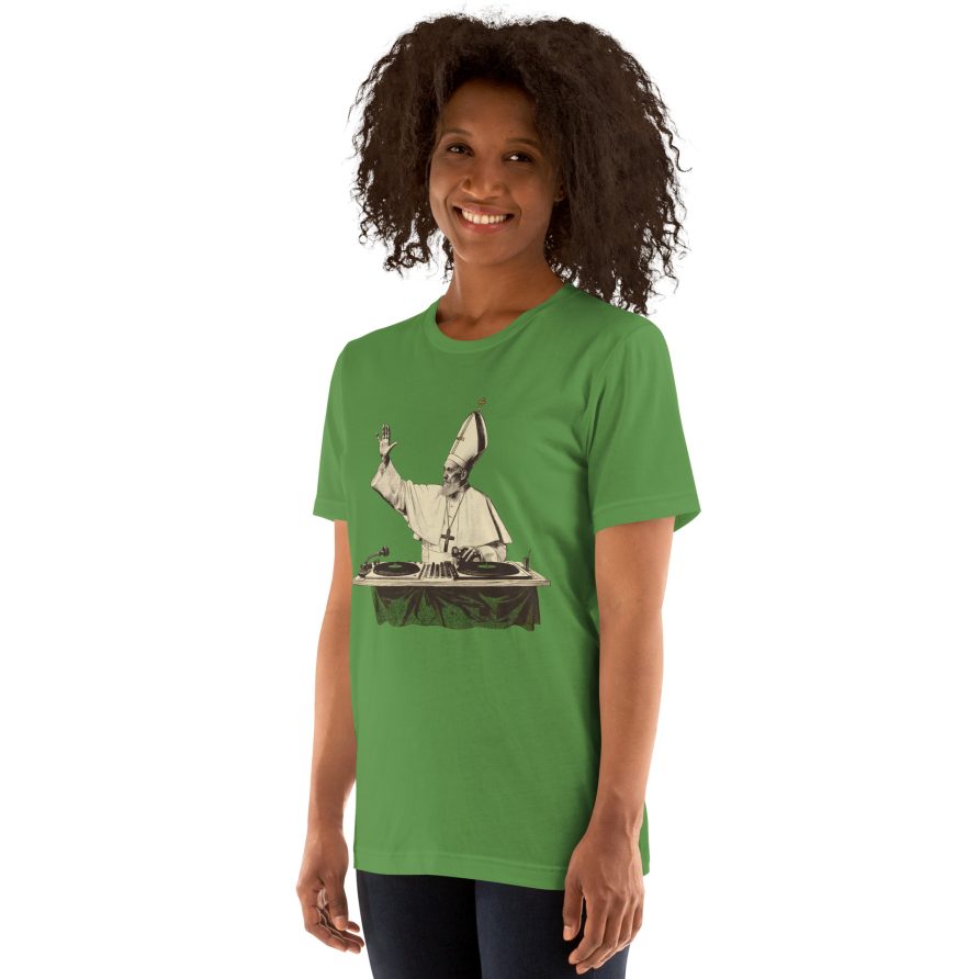 Gregory the Great Unisex t-shirt - LEAF - Image 4