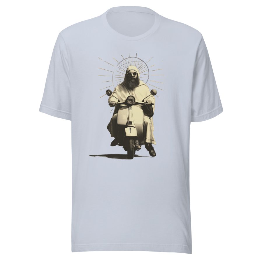 St. Christopher Unisex t-shirt - LIGHT BLUE