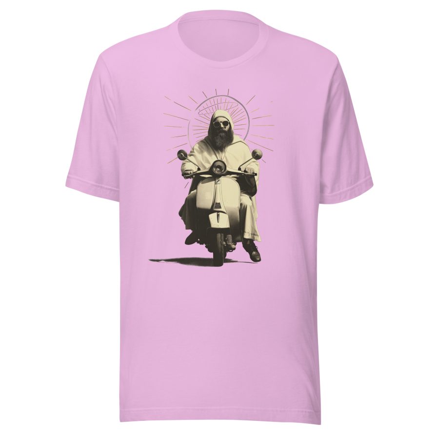 St. Christopher Unisex t-shirt – LILAC