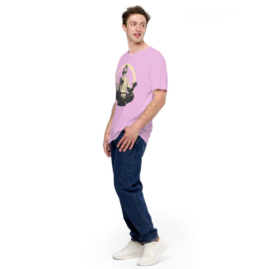 Paul the Hermit Unisex t-shirt - LILAC - Image 2