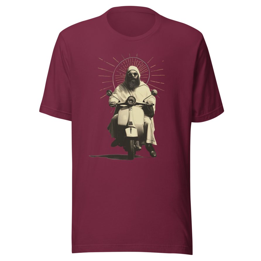 St. Christopher Unisex t-shirt - MAROON