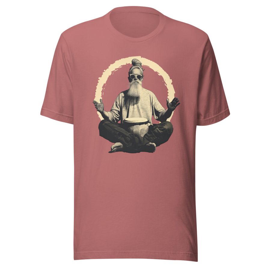 Paul the Hermit Unisex t-shirt - MAUVE