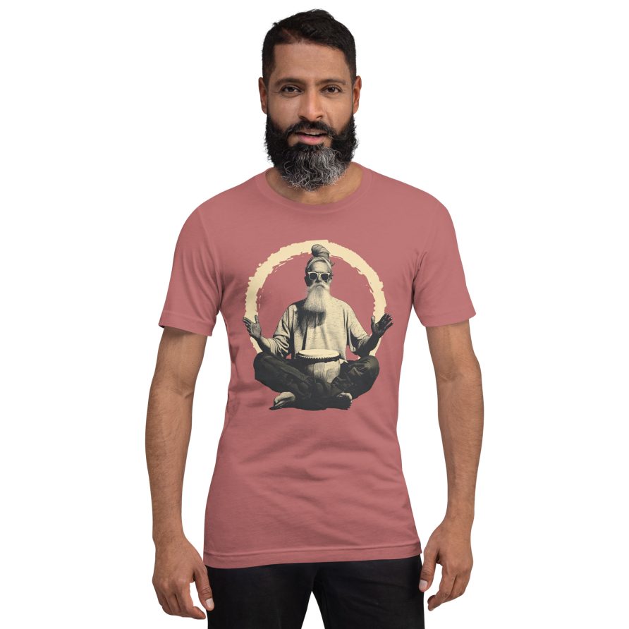 Paul the Hermit Unisex t-shirt - MAUVE - Image 2