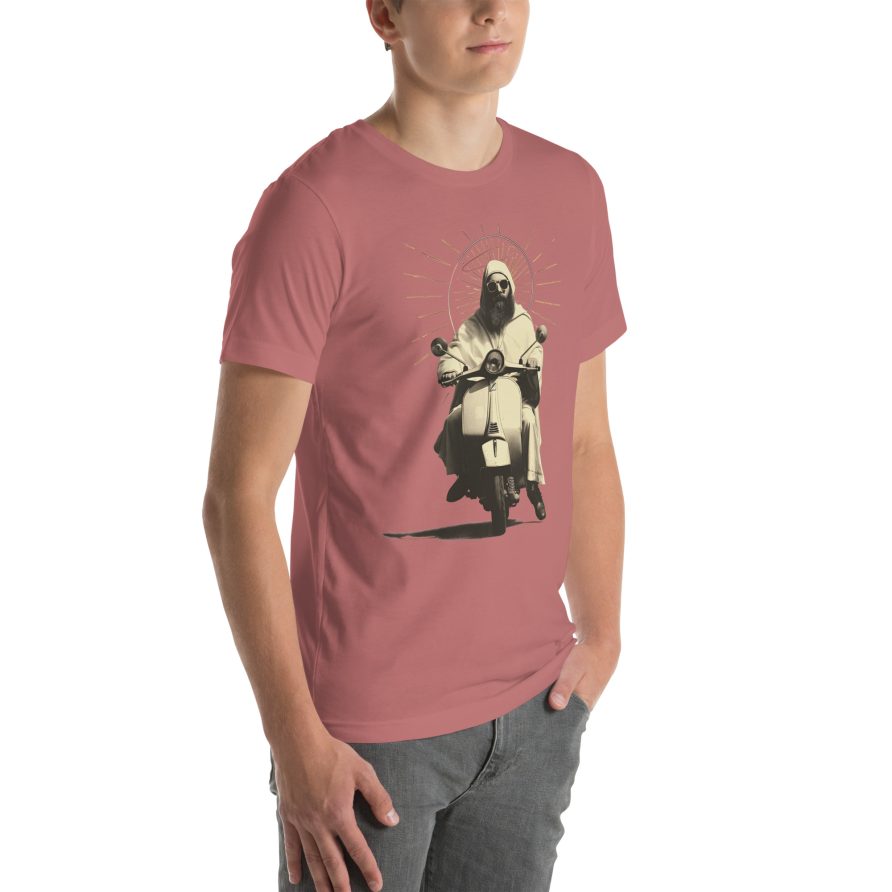 St. Christopher Unisex t-shirt - MAUVE