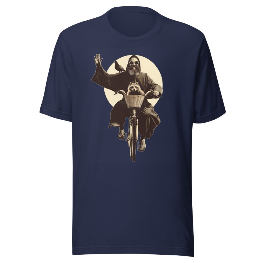 St. Francis Unisex t-shirt - NAVY