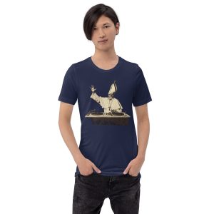 Gregory the Great Unisex t-shirt - NAVY - Image 2