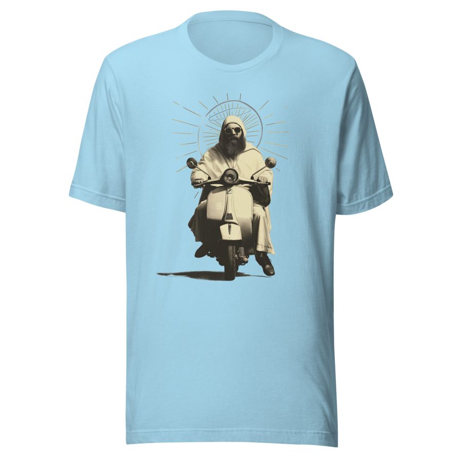 St. Christopher Unisex t-shirt - OCEAN BLUE