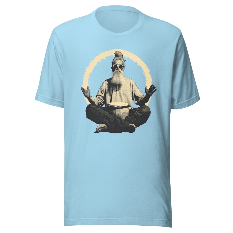 Paul the Hermit Unisex t-shirt - OCEAN BLUE - Image 5
