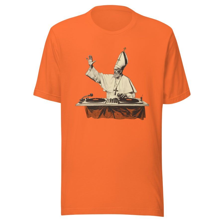 Gregory the Great Unisex t-shirt - ORANGE