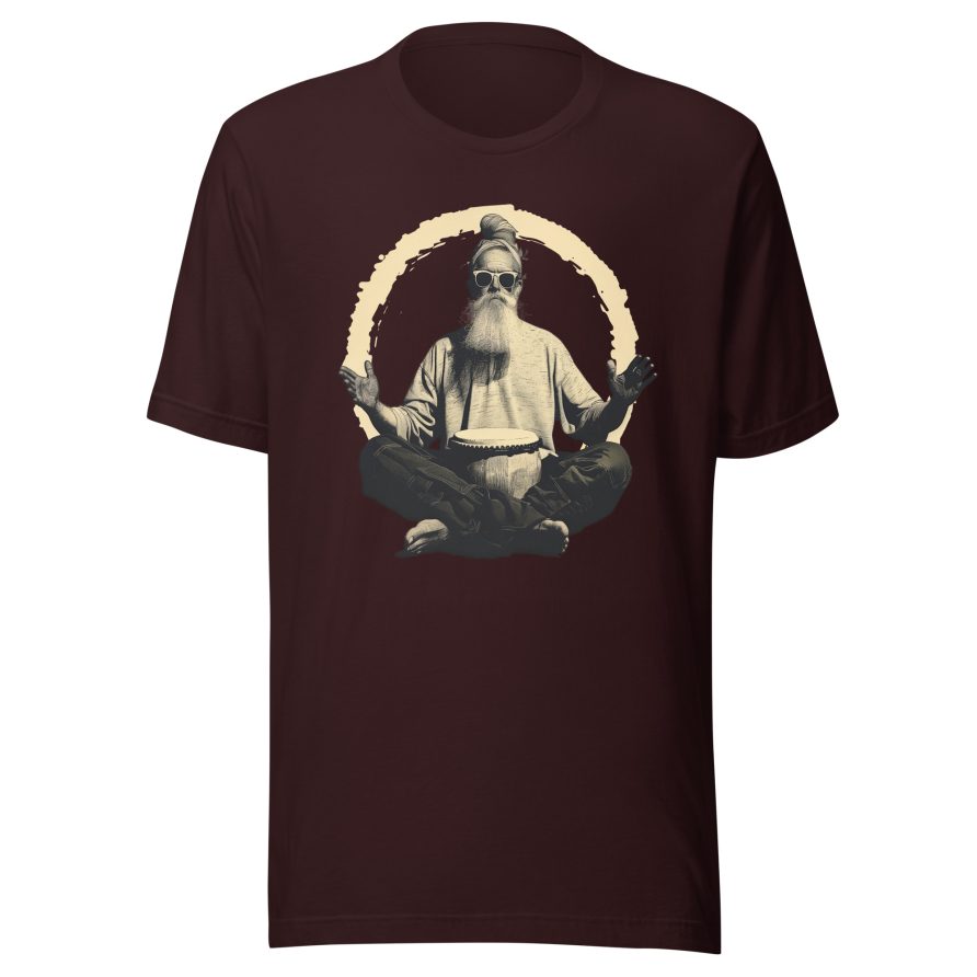 Paul the Hermit Unisex t-shirt - OXBLOOD BLACK
