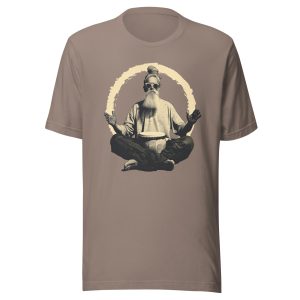 Paul the Hermit Unisex t-shirt - PEBBLE - Image 5