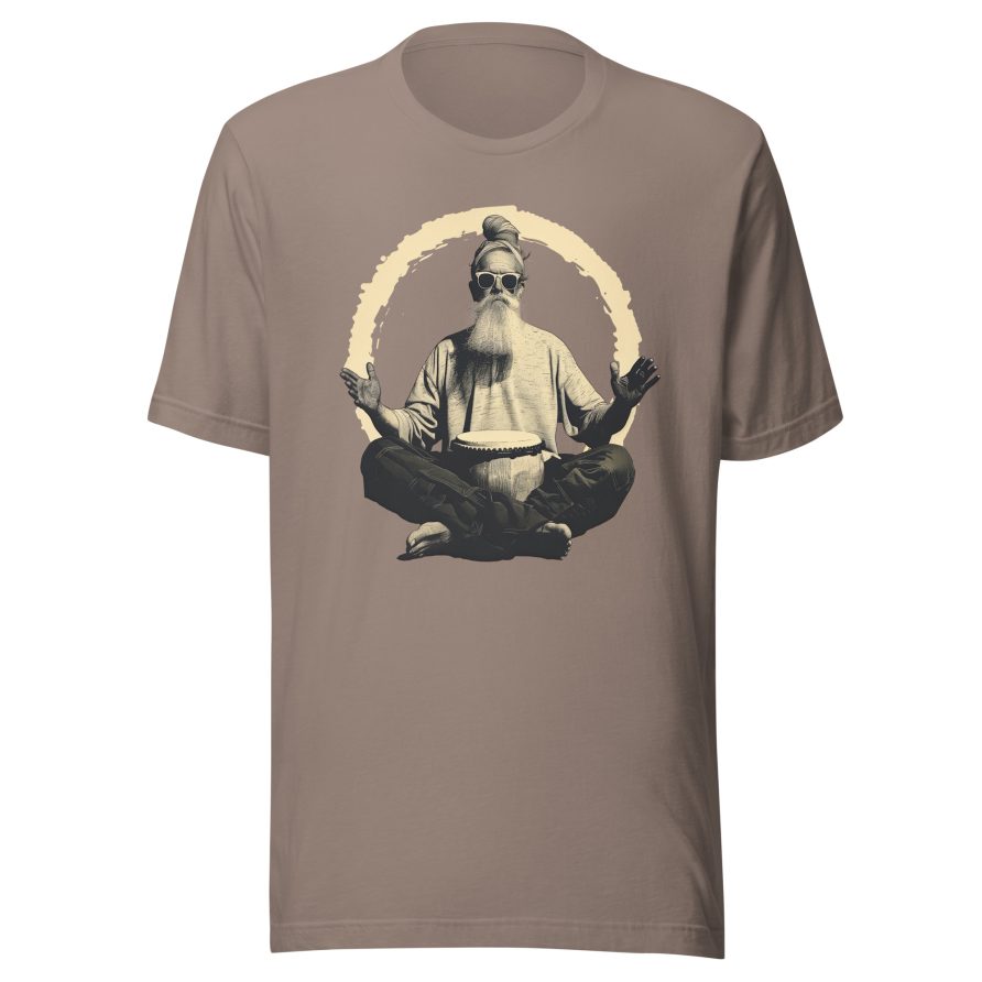 Paul the Hermit Unisex t-shirt - PEBBLE - Image 5