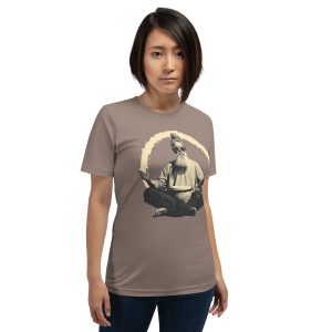 Paul the Hermit Unisex t-shirt - PEBBLE - Image 3
