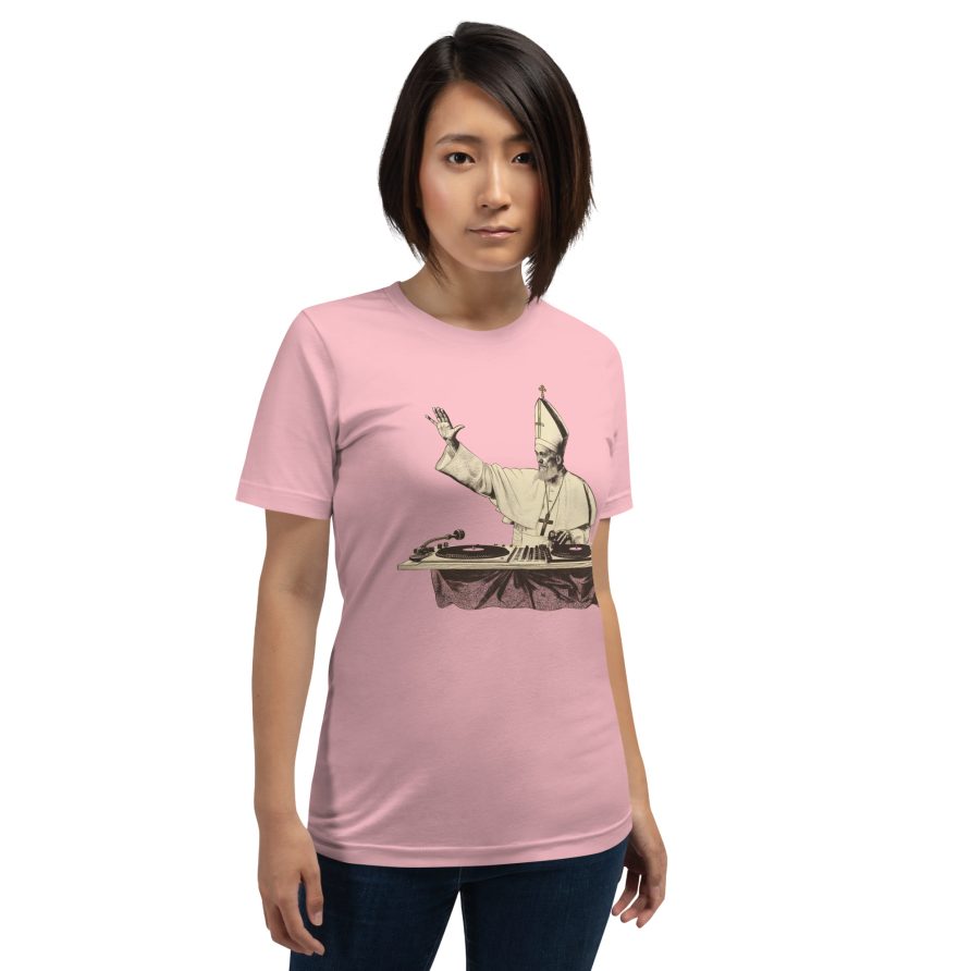 Gregory the Great Unisex t-shirt - PINK