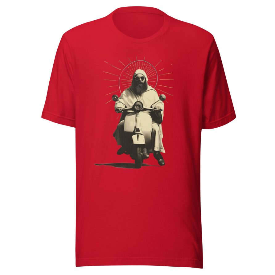 St. Christopher Unisex t-shirt - RED
