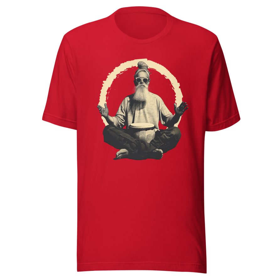 Paul the Hermit Unisex t-shirt - RED