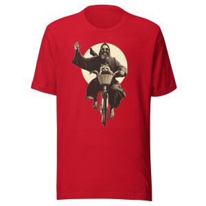 St. Francis Unisex t-shirt - RED