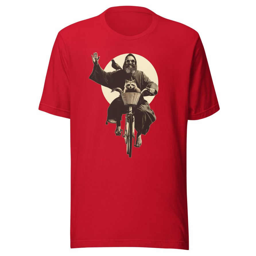 St. Francis Unisex t-shirt - RED