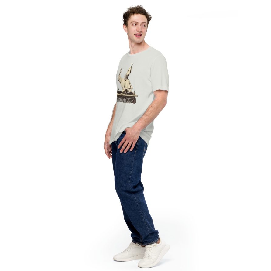 Gregory the Great Unisex t-shirt - SILVER - Image 2