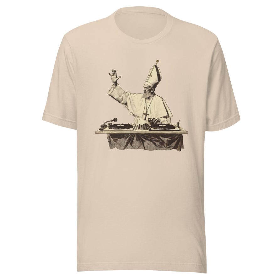 Gregory the Great Unisex t-shirt - soft cream